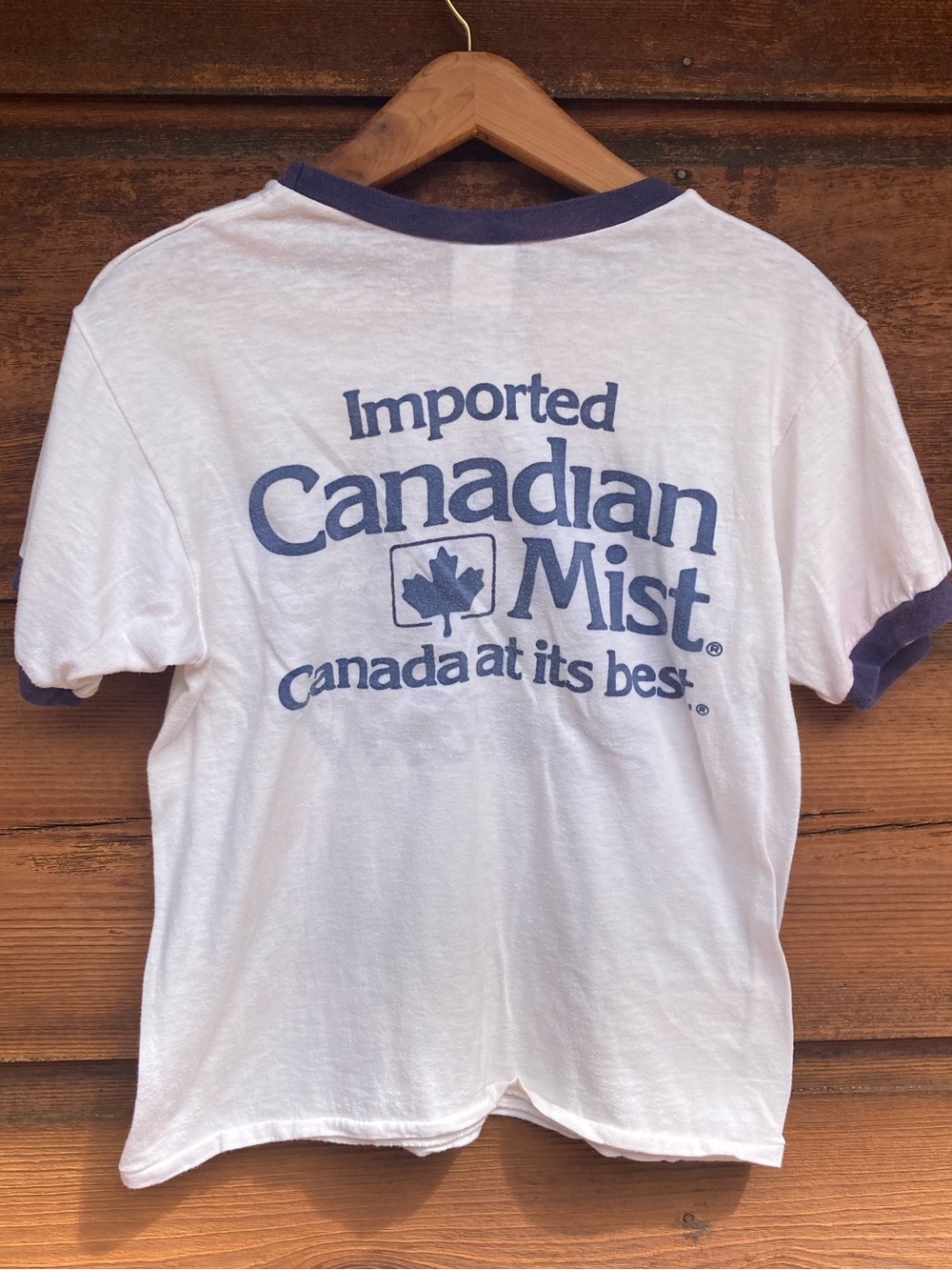 Vintage Beer T-Shirt Canadian Mist